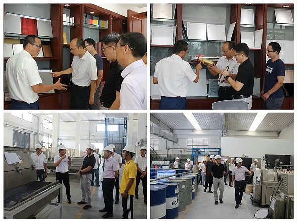 展厅展示产品，车间环境